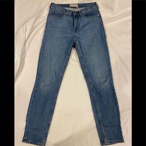 Everlane High Rise Skinny Jean / 26 ankle
